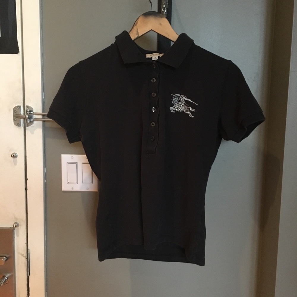 Burberry women’s polo size med black